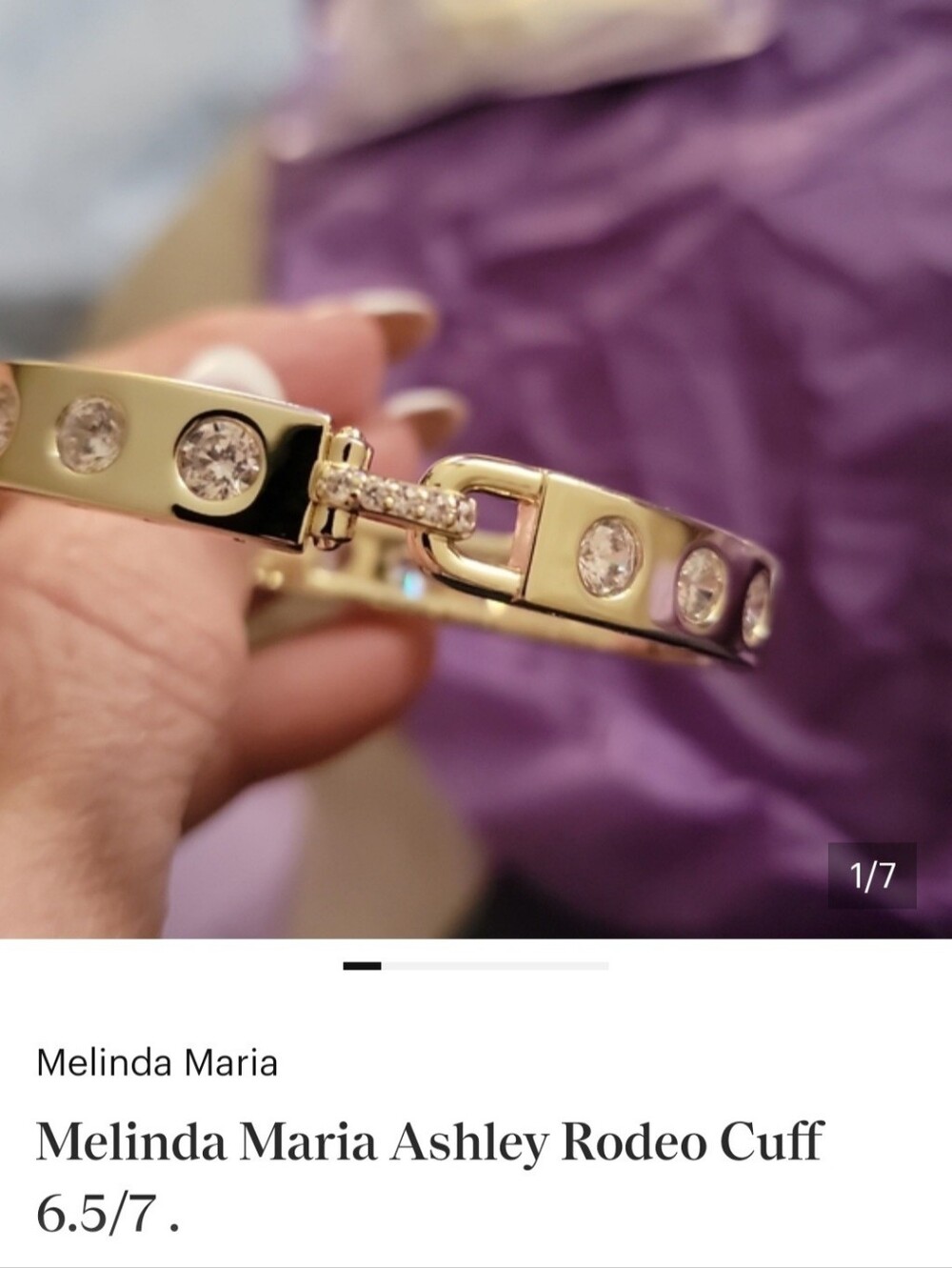 Melinda Maria  Rodeo Cuff